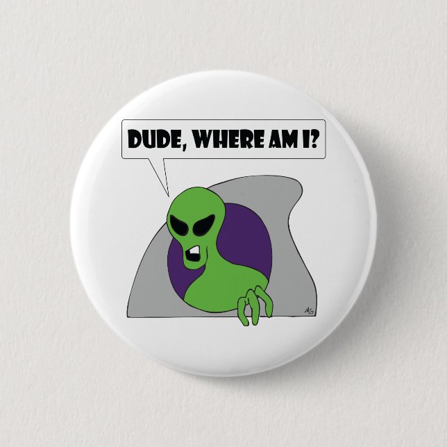 ALIENS lost 2 Inch Round Button (Front)