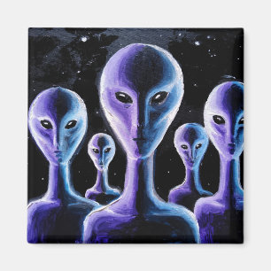 Aliens Magnet