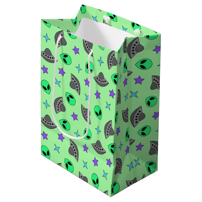 Aliens Medium Gift Bag (Front Angled)
