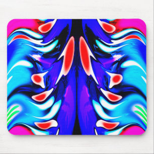 Aliens meeting art mouse pad