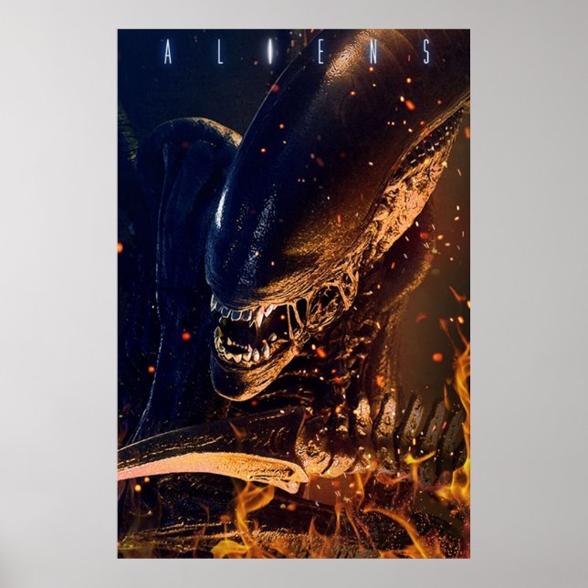 Aliens  Movie Poster (Front)