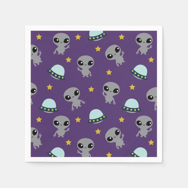 Aliens Napkins (Front)