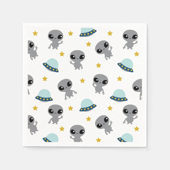 Aliens Napkins (Front)