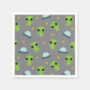Aliens Napkins