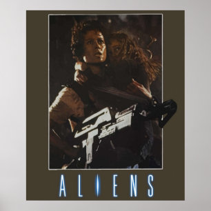 Aliens  Ripley  Newt Poster