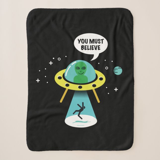 Aliens Sherpa Blanket (Front)