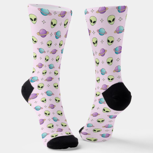 Aliens Socks (Angled)