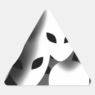 Aliens Triangle Sticker
