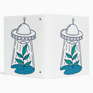 Aliens UFO Binder