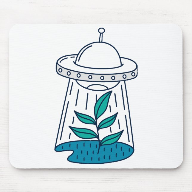 Aliens UFO Mouse Pad (Front)