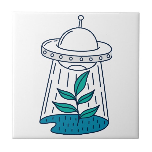 Aliens UFO Tile (Front)