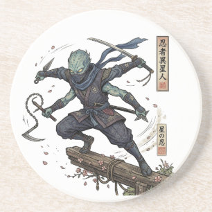Aliens who have become ninjas have arrived coaster