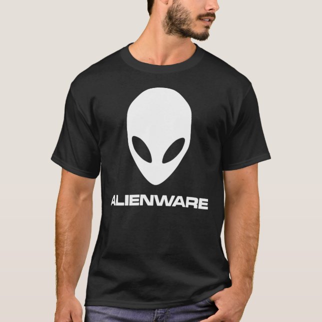 Alienware Dell Gaming logo White Essential T-Shirt (Front)