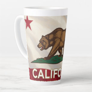 alifornia State Pride ✦ Golden State Heritage Latte Mug