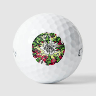 ALIGATOR ALCATRAZ  GOLF BALLS