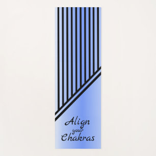 Align your Chakras Blue Yoga Mat