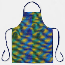 Aligned Energy | Abstract Lines Apron