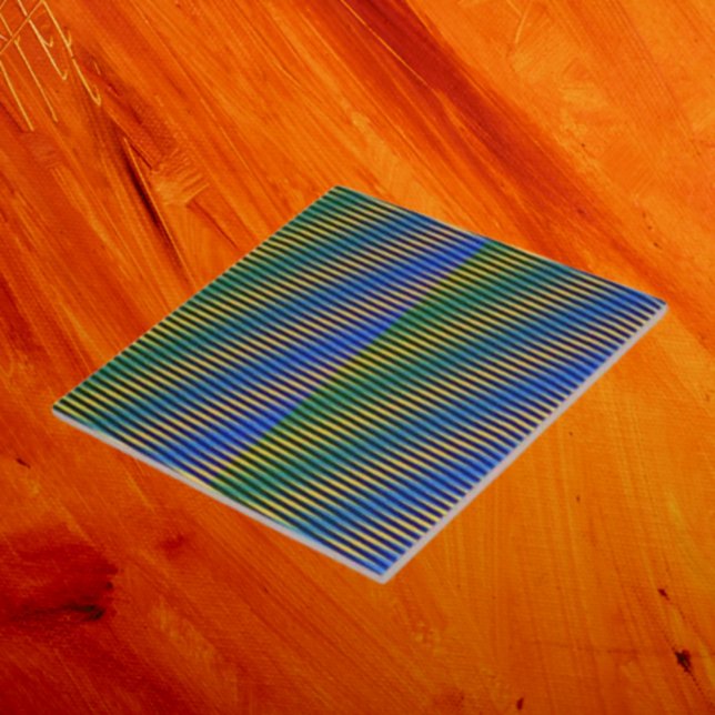 Aligned Energy | Abstract Lines Ceramic Tile (Creator Uploaded)