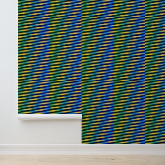 Aligned Energy | Abstract Lines Modern Wallpaper (Application)