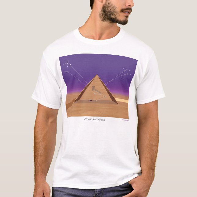 Alignement cosmique - le T-shirt des hommes (Devant)