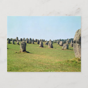 Alignment of standing stones, Megalithic Postcard