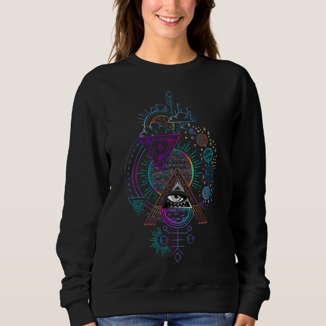 Alignment Of The Planets Eye Of Providence Sweatshirt (Front)