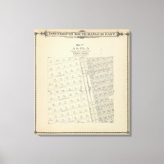 Alila Canvas Print (Front)