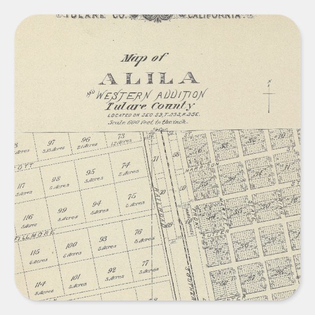 Alila Square Sticker (Front)