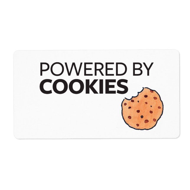 Alimenté par des cookies (Devant)