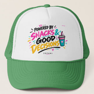 Alimenté par des Snacks – Casquette pour Amoureux 