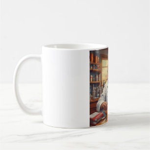 Alimenté par le soin et la caféine Mug : le mélang