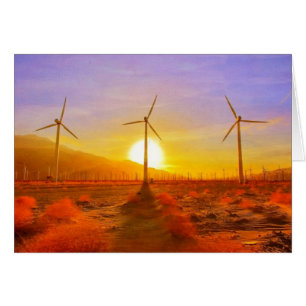 Alimenté par le vent