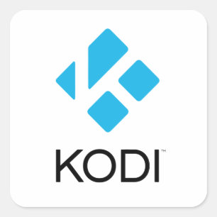 Alimenté par les autocollants Kodi