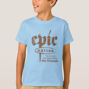"Alimentez les enfants à de la nation" T-shirt