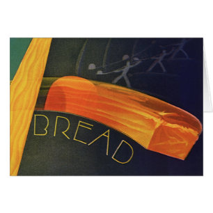 Aliments sains vintage, pain complet de blé