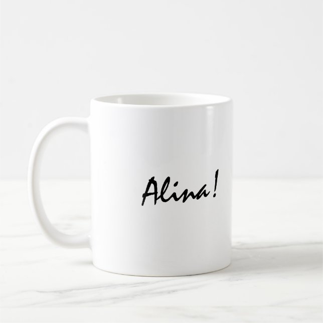 Alina Coffee Mug (Left)