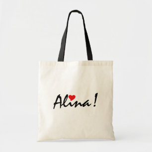 Alina IV Personalized Name Tote Bag