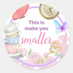 Alisa in Onederland  Classic Round Sticker