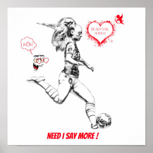 ALISHA LEHMANN POSTER / WALL DECOR