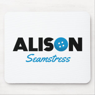 Alison Seamstress Mouse Pad