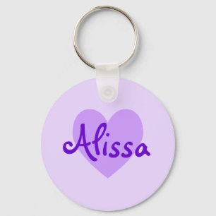 Alissa in Purple Keychain