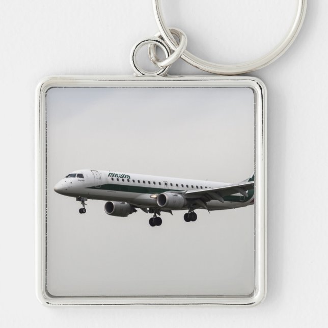 Alitalia Embraer 190 Keychain (Front)