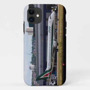 Alitalia Embraer ERJ-190 London City Airport iPhone 11 Case