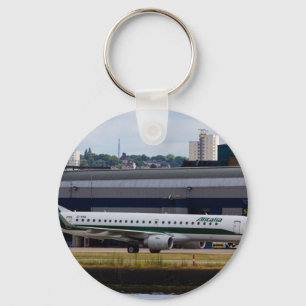 Alitalia  Embraer ERJ-190 London City Airport Keychain