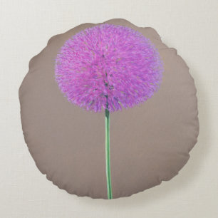 Alium Round Pillow