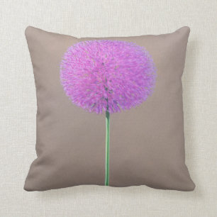 Alium Throw Pillow