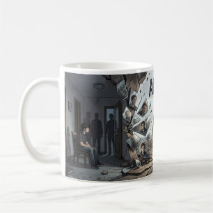 Alive Broken Mirror Survival Journey Mug