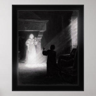 Alix Apparaissant Au Masque by Tony Robert-Fleury Poster