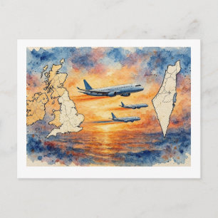 Aliyah, postcard