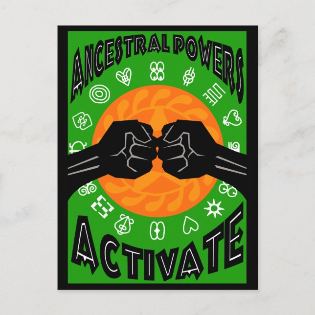 ALKEBULAN - ANCESTRAL POWERS ACTIVATE POSTCARD (Front)
